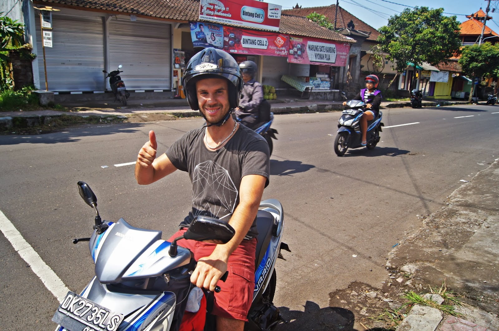 Bali en moto