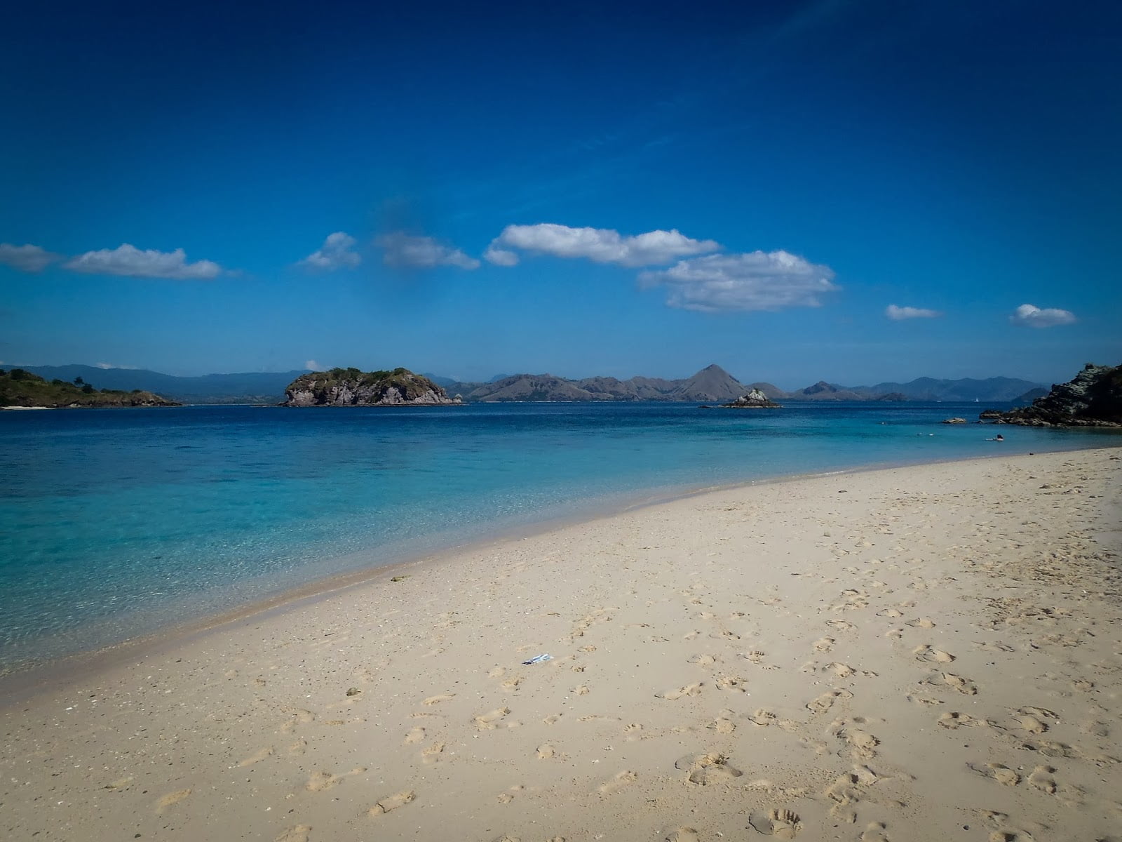 playa de bidadari, Komodo
