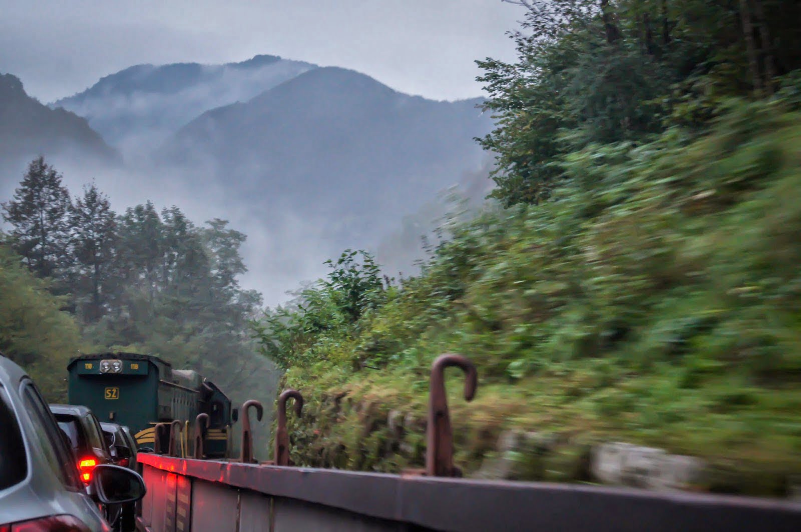 Tren entre Most Na Soča y el lago Bohinj
