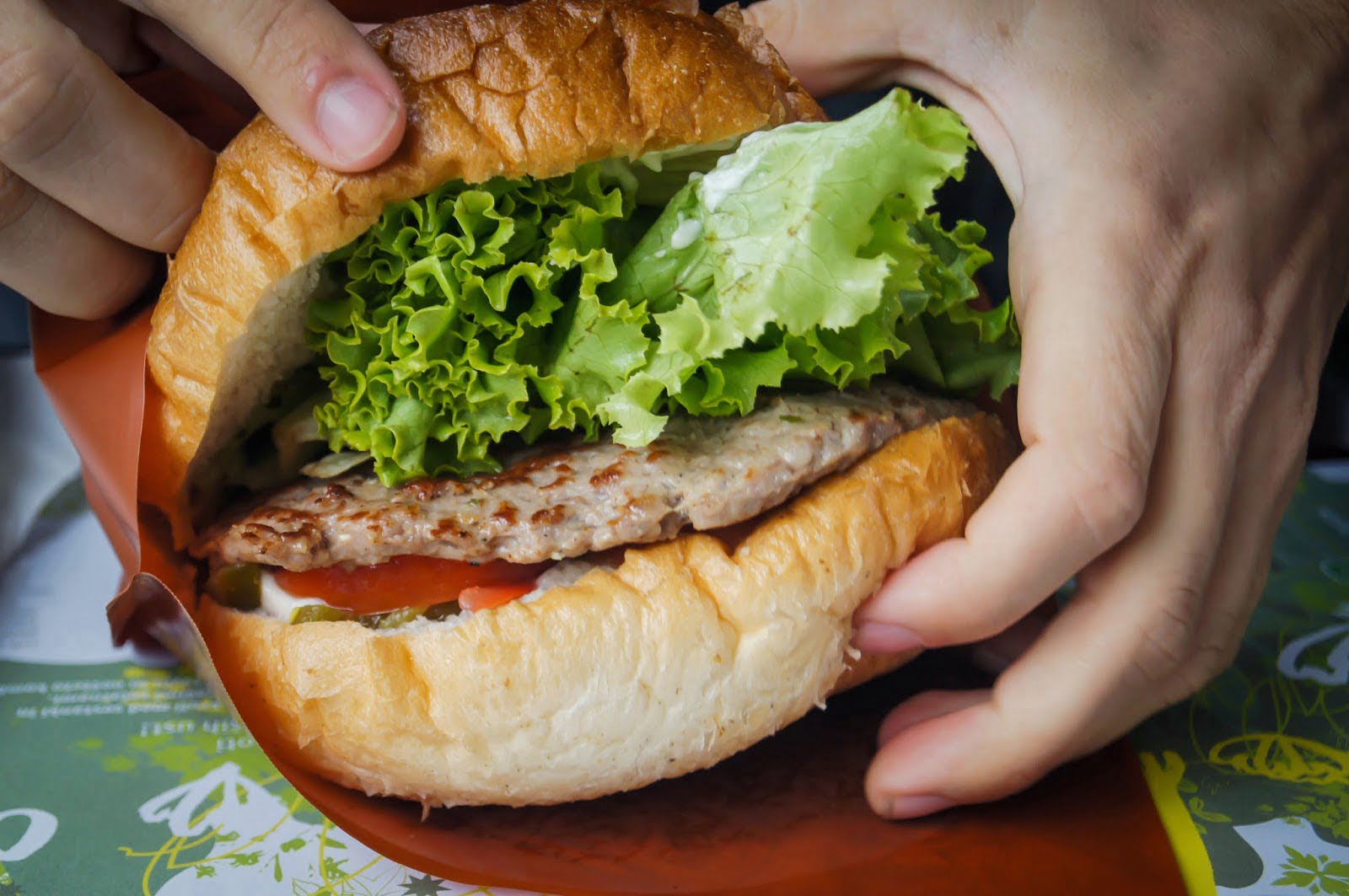 Hamburguesa de caballo en Hot Horse