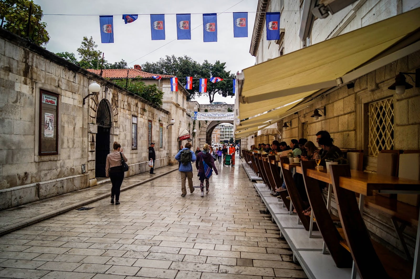calle en zadar