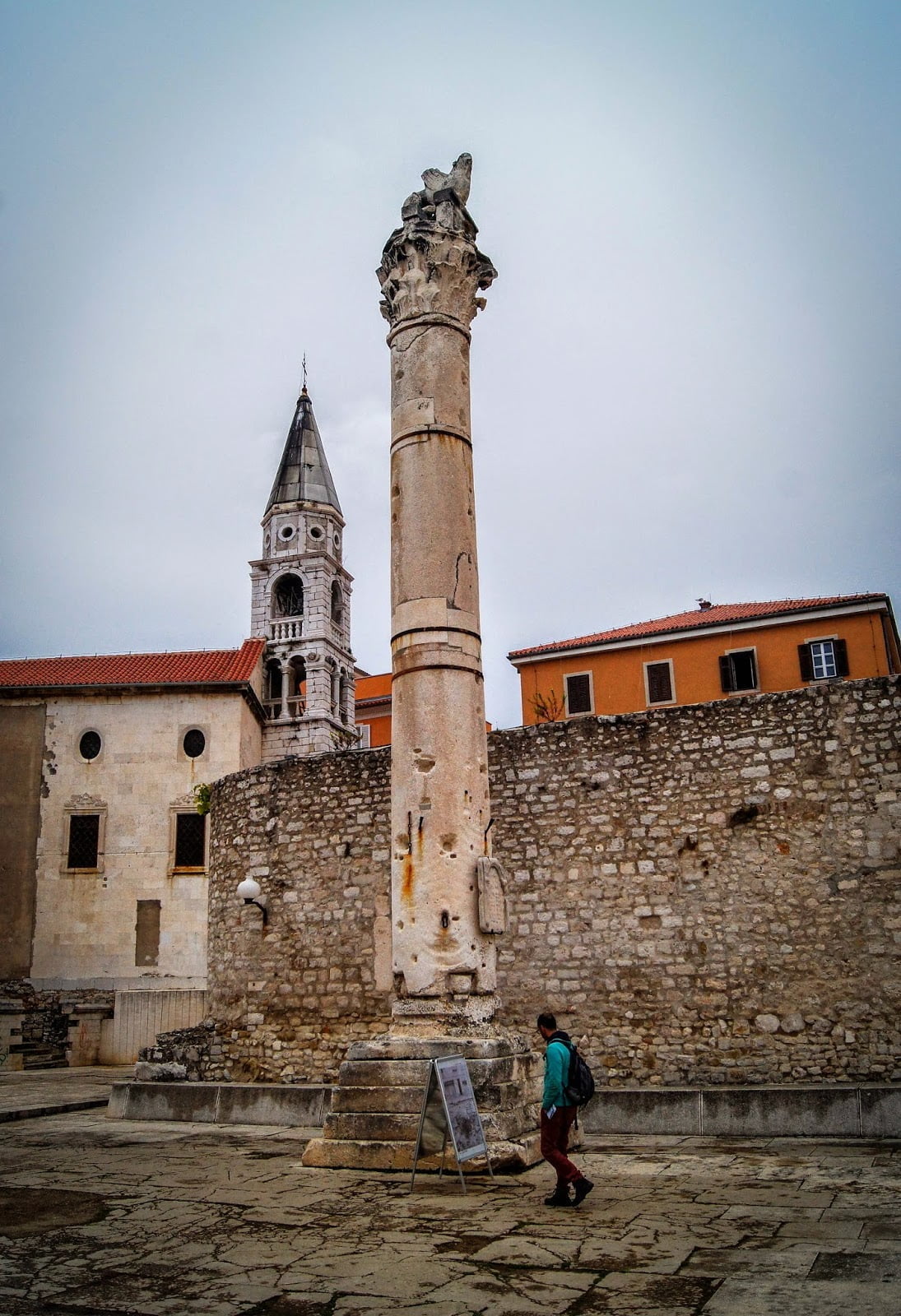 ruinas romanas en Zadar