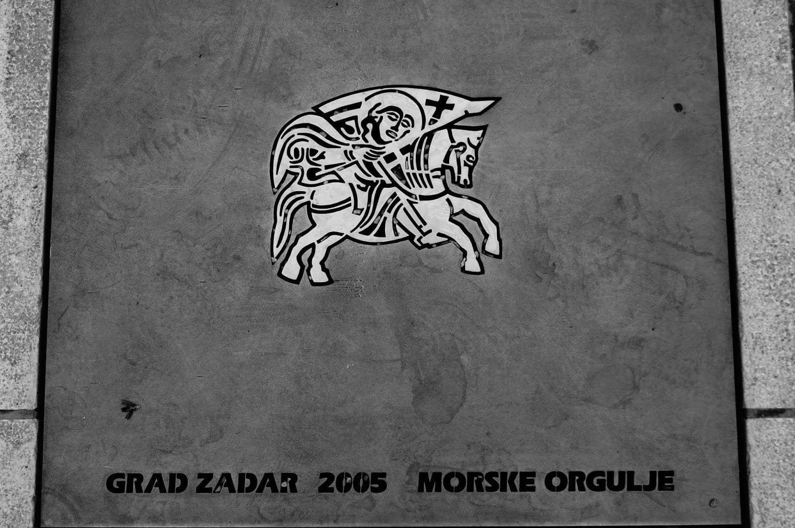 símbolo en Zadar