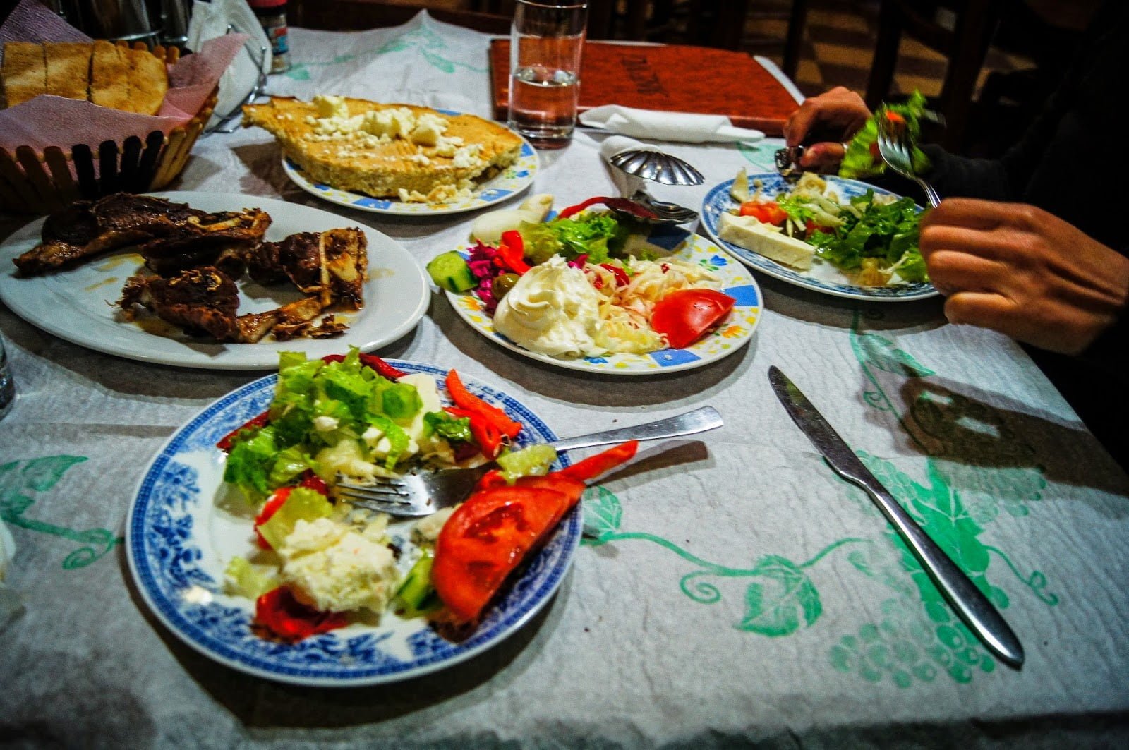 Comida típica albanesa