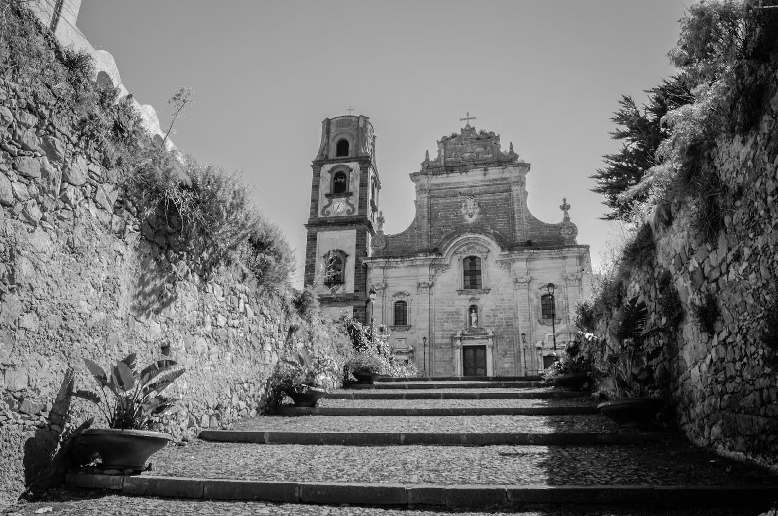 Iglesia en la isla de Lipari