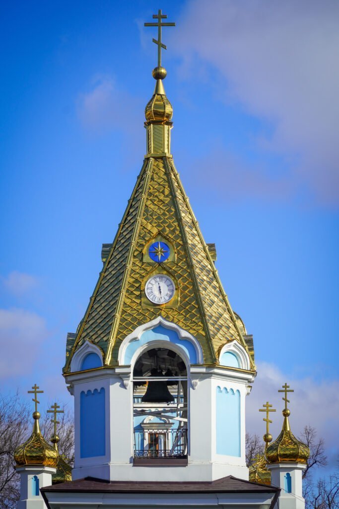 Cúpula de la glesia ortodoxa Mănăstirea Ciuflea