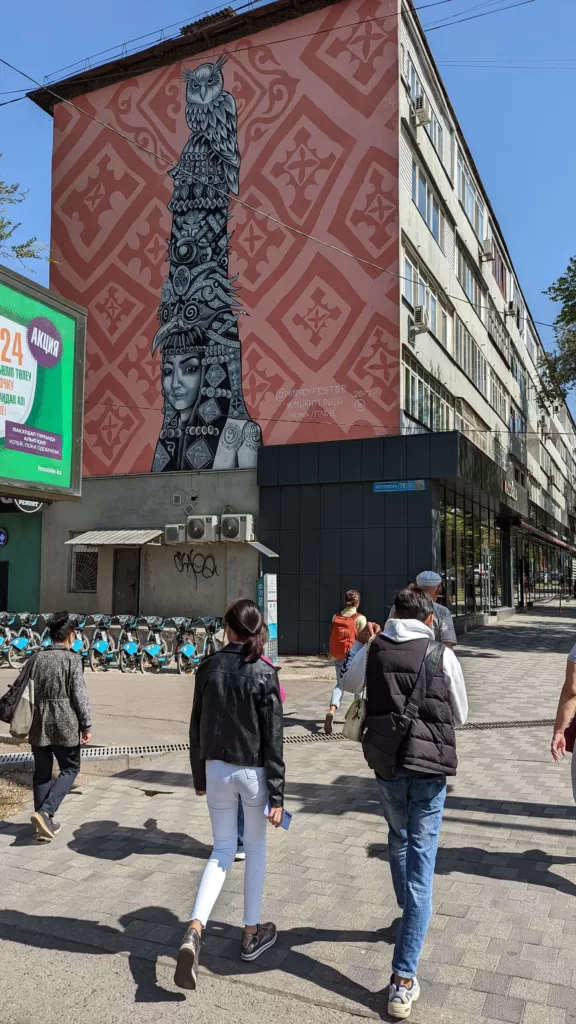 Entrando a la calle Arabat