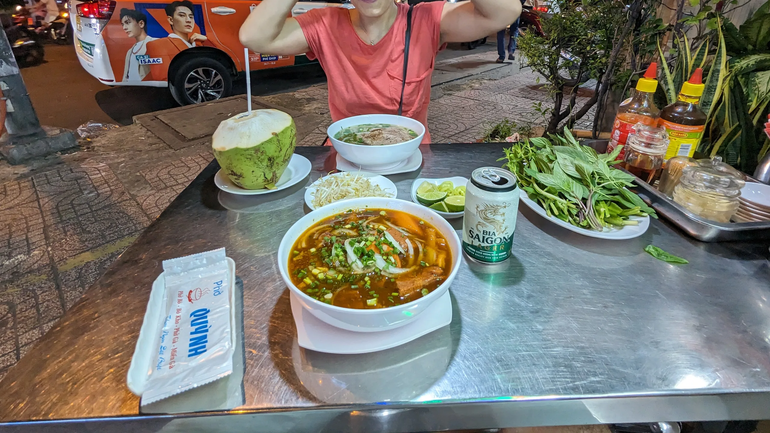 Phở vietnamita en Ho Chi Minh